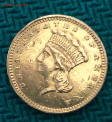 1 DOLLAR 1861 года - 16CB78E8-D4D6-4439-ACD1-5FCA0260B504
