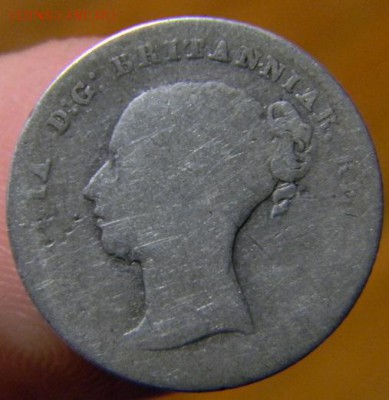4 пенса гроут Великобритания 1849 г. - DSCN0660.JPG