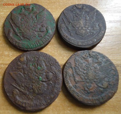 5 копеек  1774-1794г 4шт. до 22.00 19.02.2019 - DSC03299.JPG