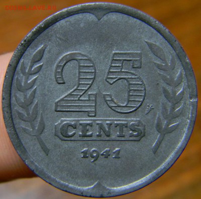 25 центов нидерланды 1941 - DSCN0673.JPG