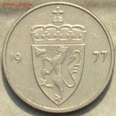 Норвегия 50 эре 1977. 16. 02. 2019. в 22 - 00. - DSC_0624