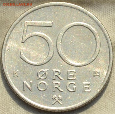 Норвегия 50 эре 1984. 16. 02. 2019. в 22 - 00. - DSC_0627