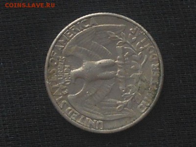 25 центов 1986 года, P США перевертыш - RSCN3105.JPG