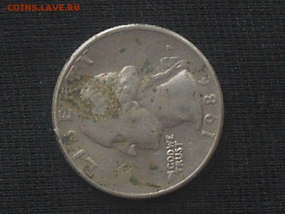 25 центов 1986 года, P США перевертыш - RSCN3107.JPG