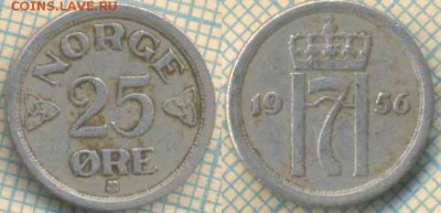 Бразилия 5 сентаво 1967 г. , до 19.02.2019 г. 22.00 по Москв - Норвегия 25 эре 1956  5183