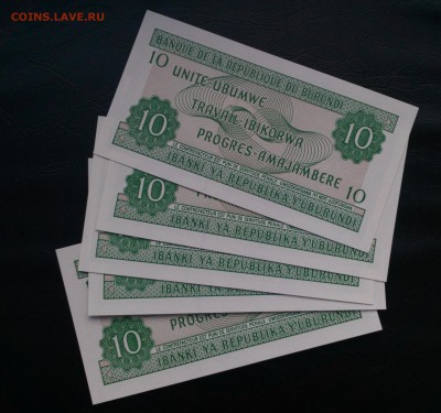 Бурунди 10 франков 2007 UNC Фикс 25р - IMG_20180909_230228