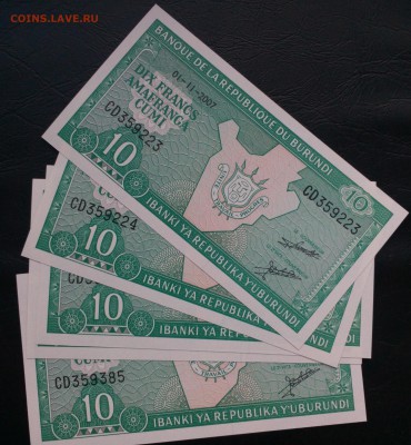 Бурунди 10 франков 2007 UNC Фикс 25р - IMG_20180909_230216