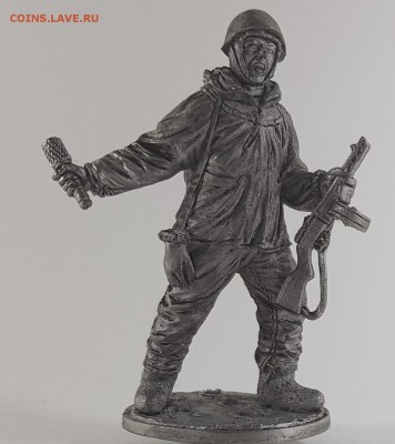 Автоматчик пехоты Красной армии в зимнем камуфляже, 1941-45 - 20190108_134647