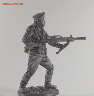 Краснофлотец морской пехоты Черноморского флота с пулемётом - 20190108_135300