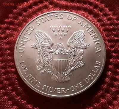 США. 1 доллар 2003 г. Шагающая свобода. До 19.02.19. - 20190214_161041