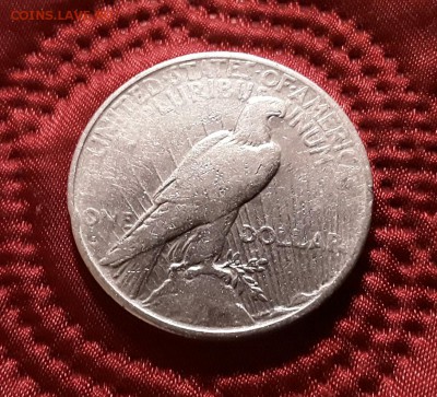 США. 1 доллар 1935 г. Peace. До 19.02.19. - 20190214_161308