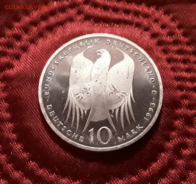 Германия. 10 марок 1993 г. Кох. До 19.02.19. - 20190214_162344