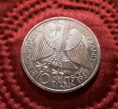 Германия. 10 марок 1987 г. Берлин. До 19.02.19. - 20190214_162453