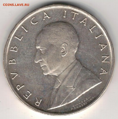 Ag ИТАЛИЯ 500 ЛИР 1974 МАРКОНИ ДО 21.02.2019 В 22.00 (Е574) - 5-и (1)