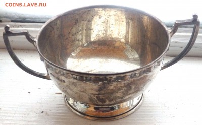 Серебреный набор (чайник,сахарница,сливочник,поднос) - P2150100.JPG
