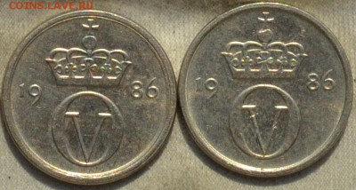 Норвегия 10 эре 1986. 18. 02. 2019. в 22 - 00. - DSC_0640