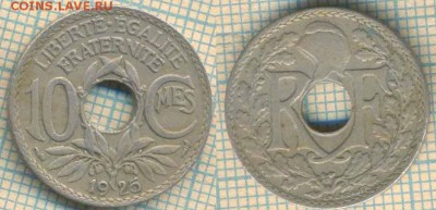 Франция 10 сантимов 1925 г., до 22.02.2019 г. 22.00 по Москв - Франция 10 сантимов 1925  5228