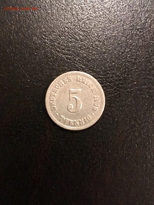 Германия 5 пфенниг 1908 года. До 22:00 22.02.19 - 20C8C7FB-FF93-4FDC-9558-B20B050A2500