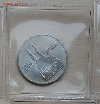 5 МАРОК 1989 Катариненкирхе Цвиккау, UNC, до 19.02 22:00 - ddr15