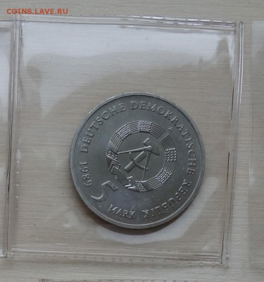 5 МАРОК 1989 Катариненкирхе Цвиккау, UNC, до 19.02 22:00 - ddr16