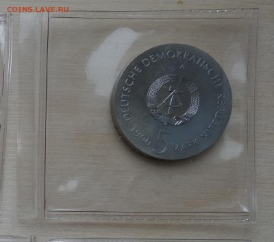 5 МАРОК 1990 ГДР, Курт Тухольски, UNC, до 19.02 22:00 - ddr18