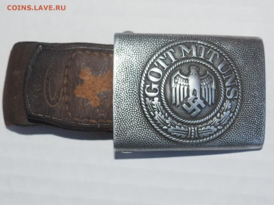 Пряжка, Третий рейх Вермахта 1936 - 1939г. Gott mit Uns - OI000077.JPG