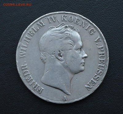 Пруссия 2 талера 1842 год на оценку - 10