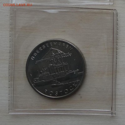 5 МАРОК 1988 ГДР, Росток, UNC, до 19.02 22:00 - ddr29