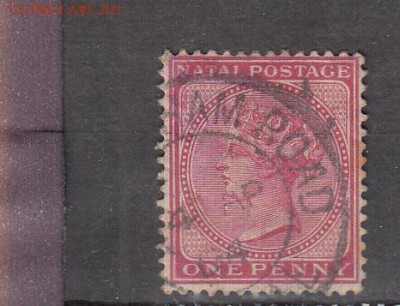 Колонии Натал  1874 1м 1п - 2