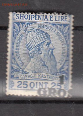 Албания 1914 1м 1гр надпечатка - 25