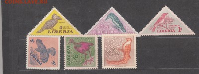 Либерия 1953 фауна 6м** - 45