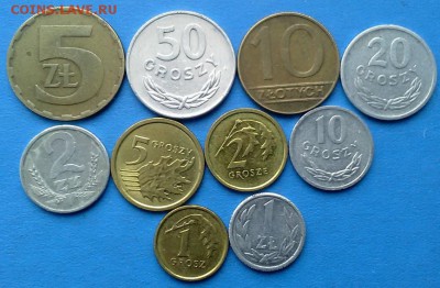 Польша - подборка из 10 монет до 24.02 - подбор 005