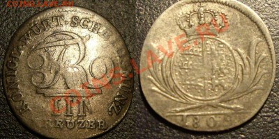 3 крейцера.1809 г. - 3 крейцера.JPG