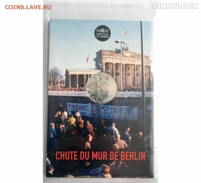 BU,роллы(2€Х25)и др+++███ - france-10-euro-2019-blister