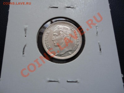 Венесуэла. 50 сентимов 1960 UNC Серебро! до 14.06.11 в 22-00 - 50 сентимов 2