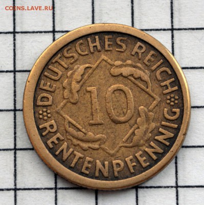 Германия 10 рентенпфеннигов 1924г. (J). до 22.02.2019. 22.00 - DSC_0528.JPG