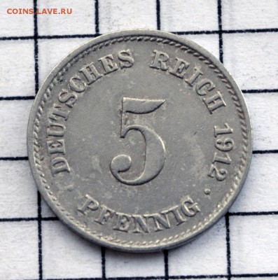 Германия 5 пфеннигов 1912г (J). до 22.02.2019. 22.00 мск - DSC_0536.JPG