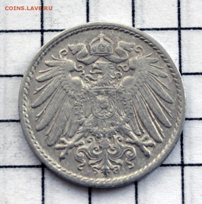Германия 5 пфеннигов 1912г (J). до 22.02.2019. 22.00 мск - DSC_0537.JPG