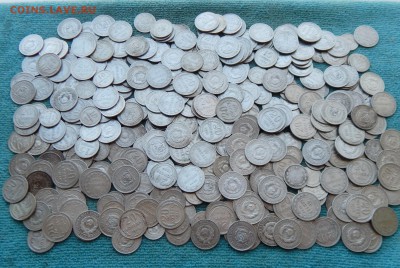 385 монет билона Советов 1921-1930гг, цена фикс - 385-1