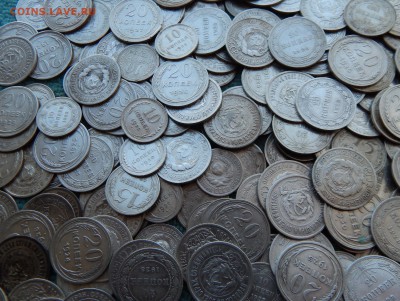 385 монет билона Советов 1921-1930гг, цена фикс - 385-1-5