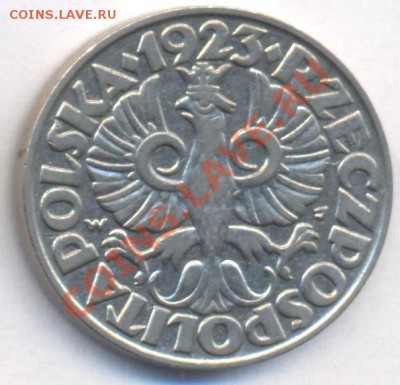 Польша 50 грош 1923 г.До 11.06.11 г. 20-00 МСК. - 50 гр.