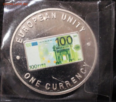 Замбия 1000 квач 1999 Единая валюта Европы-100 евро до 26.02 - IMG_9570