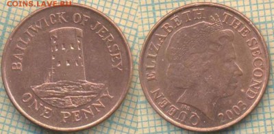 Джерси 1 пенни 2003 г., до 25.02.2019 г. 22.00 по Москве - Джерси 1 пенни 2003  5273