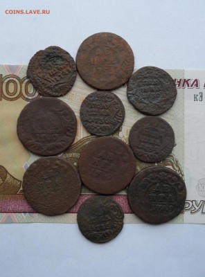 Лот полушки и деньги 1730-53 гг.(10 шт),до 26.02.19 22.00мск - 111.JPG