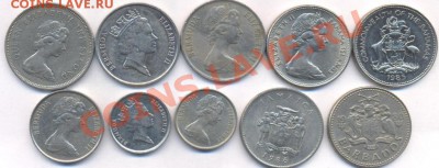 10 монет островных государств. До 11.06.11 г. 20-00 МСК. - Острова.1