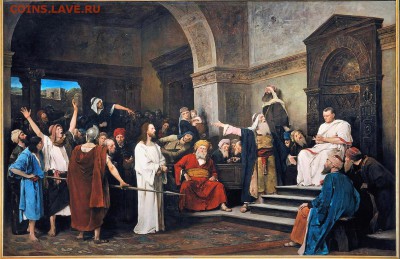 Христианство на монетах и жетонах - картина