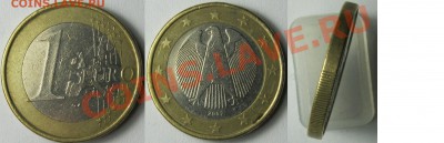 Германия 1 евро 2002 магнитная - IMG_0085.JPG