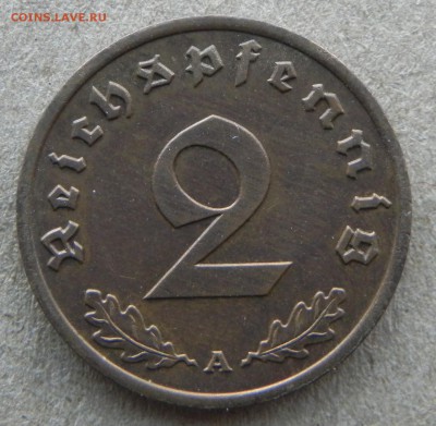 Германия.Третий Рейх.2 пфеннига А 1939 г.до 25.02.2019 г. - DSCN0632.JPG
