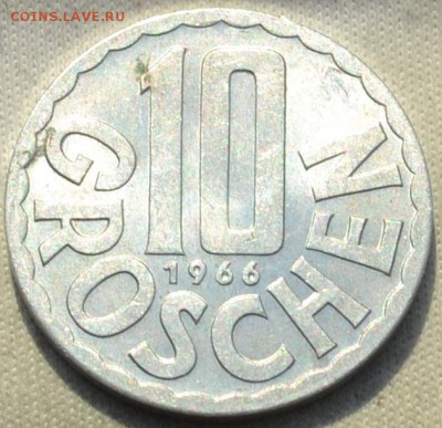 Австрия 10 грошей 1966. 22. 02. 2019 . в 22 - 00. - DSC_0800