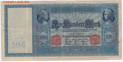 ГЕРМАНИЯ - 100 марок 1910 г. до 26.02 в 22.00 - IMG_20190219_0013